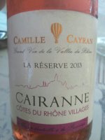 Camille Cayran La Réserve Cairanne Rosé