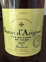 Baron d'Arignac Vin de Pays du Gers Mœlleux