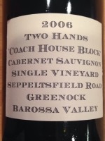 Two Hands Coach House Block Cabernet Sauvignon