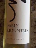 Early Mountain Muscat Dolce