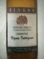 Bisson Vigna Intrigoso Vermentino