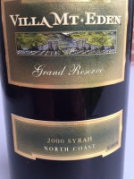 Villa Mt. Eden Grande Reserve Syrah