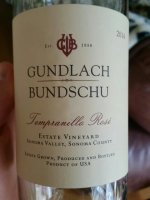 Gundlach Bundschu Tempranillo Rosé