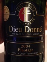 Dieu Donné Pinotage