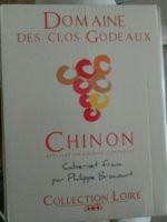 Brocourt Domaine Clos des Godeaux Chinon