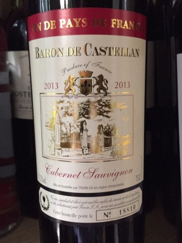 Trivin Baron de Castellan Cabernet Sauvignon | Vivino English