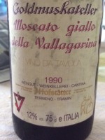 J. Hofstätter Goldmuskateller Moscato Giallo Vallagarina