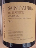Pierre-Yves Colin-Morey Saint-Aubin Premier Cru Les Perrières