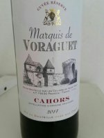 Les Celliers de Haute Croix Marquis de Voraguet Cuvée Réserve Cahors