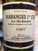 André Goichot Maranges 1er Cru 'Les Clos Roussots'