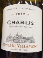 Henri de Villamont Chablis