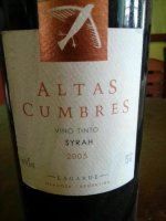 Lagarde Altas Cumbres Syrah