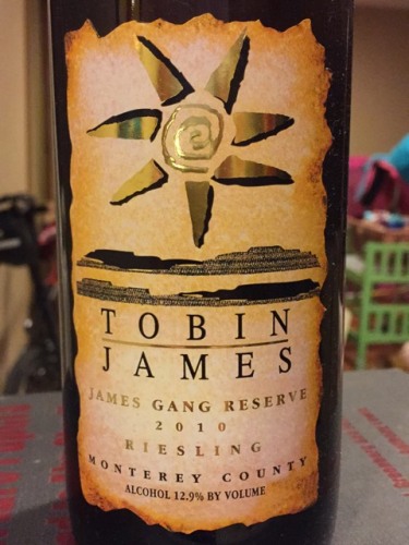 Tobin James Cellars Riesling James Gang Reserve | Vivino English