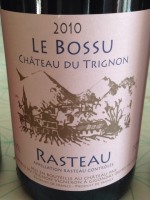 Château du Trignon Le Bossu Côtes du Rhône Villages Rasteau