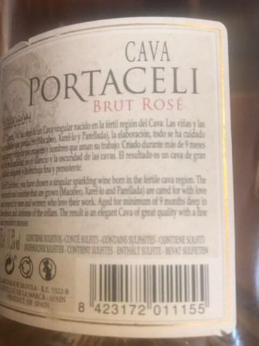 Portaceli Cava Brut Rosado | Vivino US