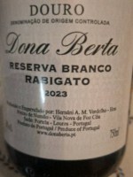Dona Berta Rabigato Reserva Branco