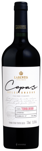 Vinho Larentis Tinto Seco Brasil Cepas Seleccionada Teroldego 2023 750ml