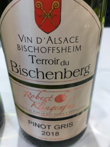 Robert Klingenfus Bischoffsheim Terroir du Bischenberg Pinot Gris ...