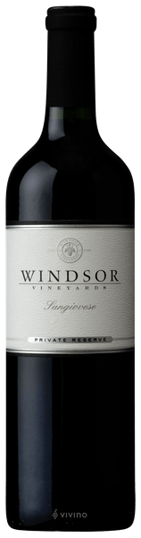 Windsor Private Reserve Sangiovese