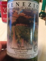 Venezio Vineyards and Winery Estate Cabernet Sauvignon