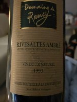 Domaine de Rancy Rivesaltes Ambré Vin Doux Naturel