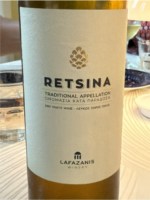 Lafazanis (Λαφαζάνη) Retsina Dry White