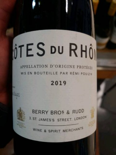 Berry Bros & Rudd Côtes du Rhône Rouge | Vivino English