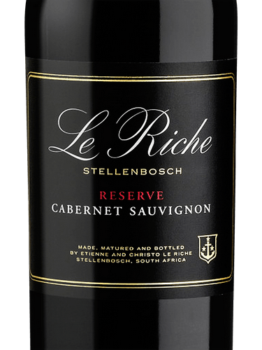 Le Riche Reserve Cabernet Sauvignon | Vivino English