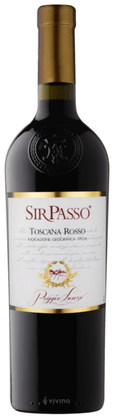 Vinho Poggio Lauro Tinto Seco Itália Sir Passo Sangiovese 2024 750ml