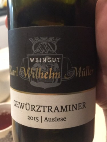 Weingut Karl Wilhelm Müller Gewürztraminer Auslese Vivino United Kingdom