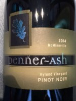 Penner-Ash Hyland Vineyard Pinot Noir