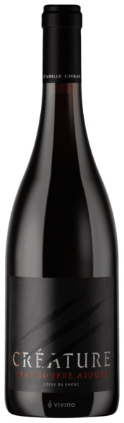Camille Cayran Créature Sans Souffre Ajouté Côtes du Rhône