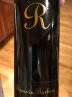 Jeff Runquist R Reserve Barbera (Ambra Vineyard)