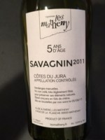 Vignerons Les Matheny 5 Ans d'Âge Savagnin Côtes du Jura