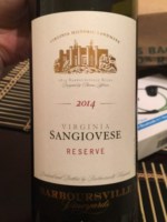 Barboursville Vineyards Sangiovese Reserve