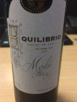 Vinuri de Comrat Equilibrio Merlot - Fetească Neagră