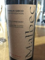 Giorgio Gieco Single Vineyard Limited Edition Malbec