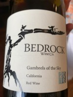 Bedrock Wine Co. Gambrels of The Sky
