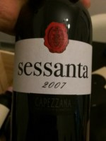 Capezzana Sessanta
