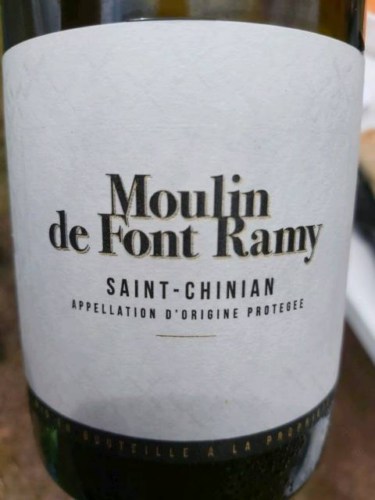 Les Vignerons de Cessenon Moulin de Font Ramy Saint-Chinian | Vivino ...