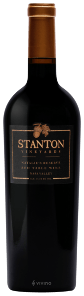 Stanton Vineyards Natalie's Reserve Red Table