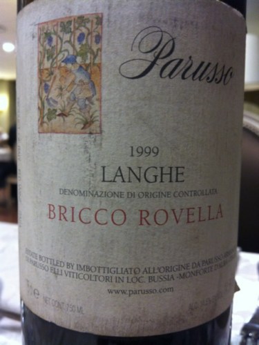 1999 Parusso Langhe Bricco Rovella | Vivino