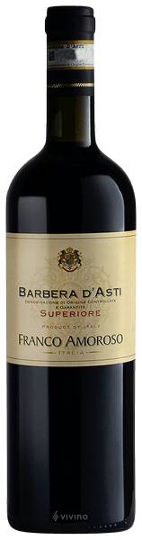 Franco Amoroso Barbera d'Asti Superiore