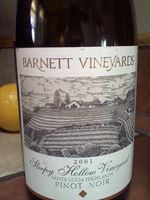 Barnett Sleepy Hollow Vineyard Pinot Noir