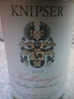 Knipser Kalkmergel Riesling Spätlese Trocken