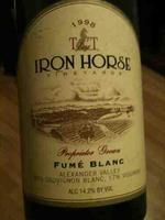 Iron Horse Proprietor Grown Fume Blanc