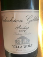 Villa Wolf Wachenheimer Goldbächer Library Release Riesling
