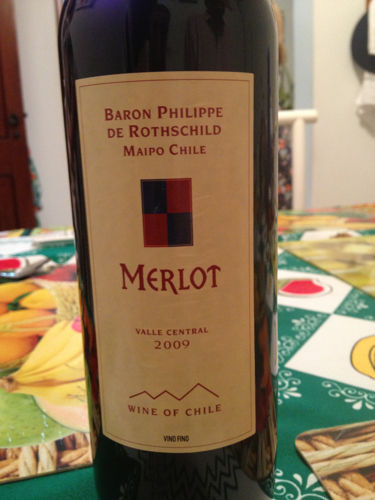 09 Baron Philippe De Rothschild Valle Central Merlot Vivino
