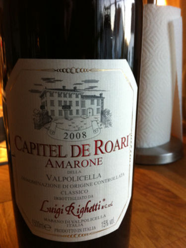 Luigi Righetti Amarone della Valpolicella Classico Capitel de 'Roari