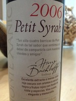 Monte Xanic Hans Backhoff Edición Limitada Petit Syrah